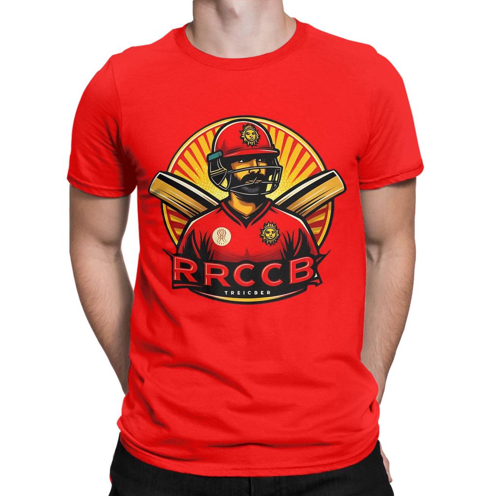 RCB Classic Shirt Novelty 100 Cotton TShirt RCB Tees Tops For Unisex