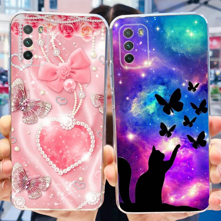 For Xiaomi Poco M3 Case PocoM3 Pro New Fashion Painted Cover Soft Silicone Phone Case For Xiaomi Poco M3 Pro PocoM3 Fundas Coque