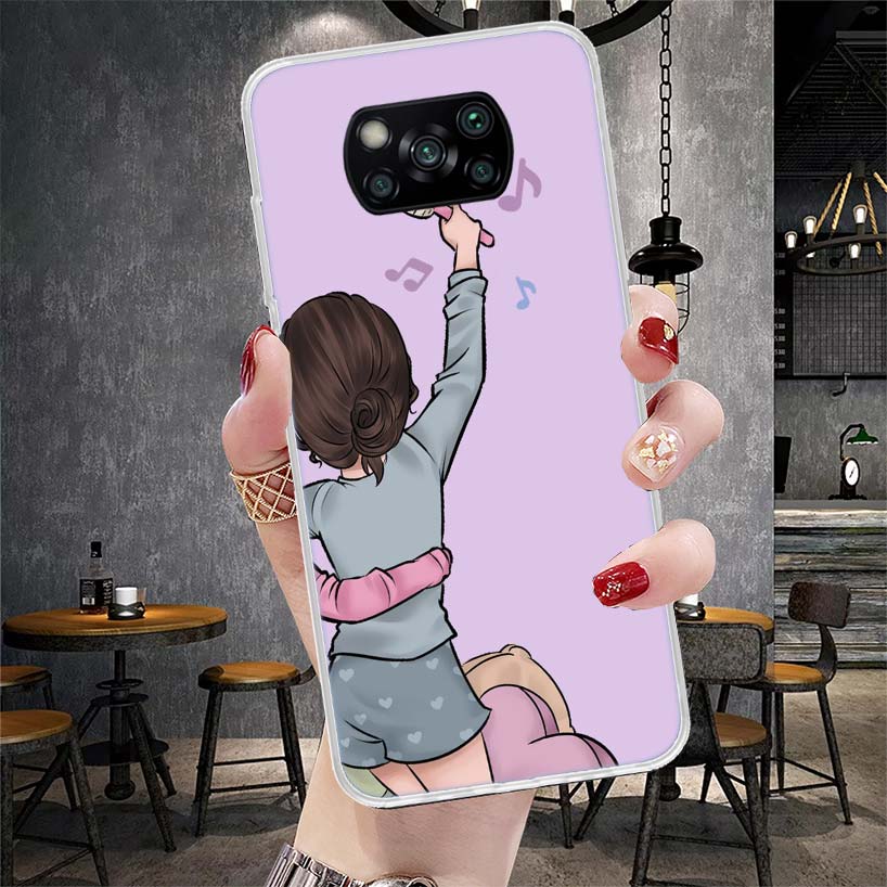 

Girls Best Friends Forever BFF Soft Phone Case For Xiaomi Redmi 15C 15 13C 13 Poco X5 X6 X7 F7 Ultra M7 12C 12 10 10C 9C 9A 9T 9 Xiaomi Poco F7