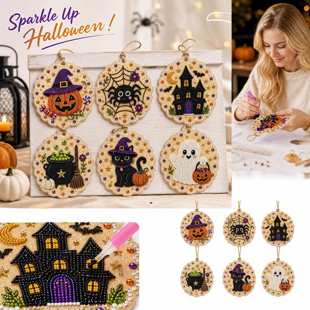 Saisonales Anhänger-Schmuckset zur Hängedekoration - Dekorative Charm-Accessoires