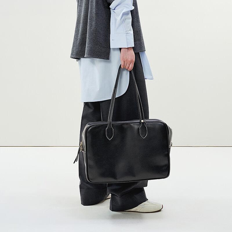 LESS 2025 Spring Casual Straight-Leg Trousers