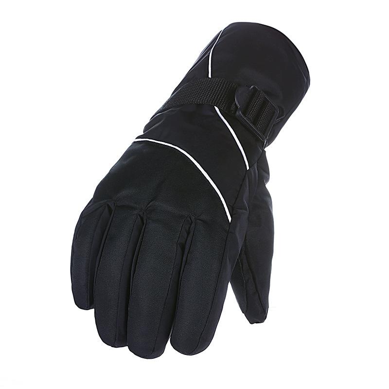 Winter motorcycle bicycle warm riding gloves men's and women's outdoor sports velvet windproof mountaineering ski gloves