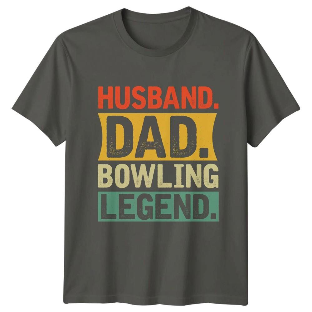 Husband Dad Bowling Legend Unisexs TShirt Bowling Sports Fathers Day Gift For Him S