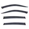 Car Window Visor for BMW X4 F26 G02 Rain Shield Deflectors Awning Trim Cover Exterior Strip Side Chrome Window Trim Accessories