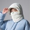Winter Windproof Warm Ski Hat With Neck Cover Face Mask Integrated Beanie Outdoor Sports Cycling