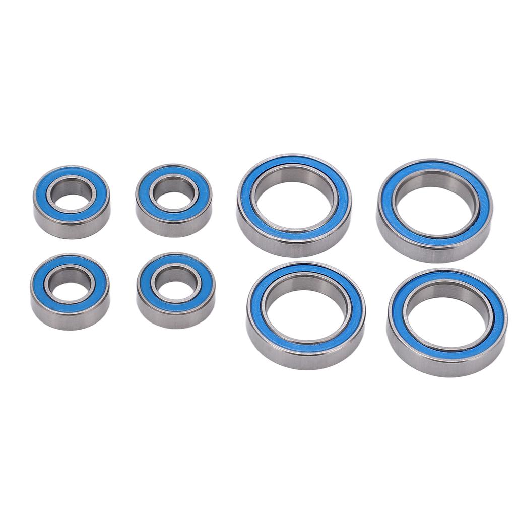 8Pcs Stainless Steel Ball Bearing Wheel Hub Sealed Bearing RC Crawler Car Upgrade Parts for Arrma 3S