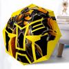 1pc Transformer, Bumblebee Auto Open/close Umbrella, Portable Travel Umbrella, Everyday Use - Outdoor Accessory, Artistic Pattern, Compact Design, Fas