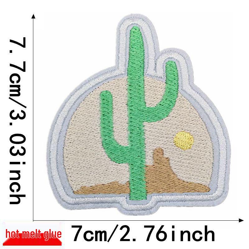 Liteon Cross-Border Alphabet Planet Embroidery Patch for Clothing & Accessories.