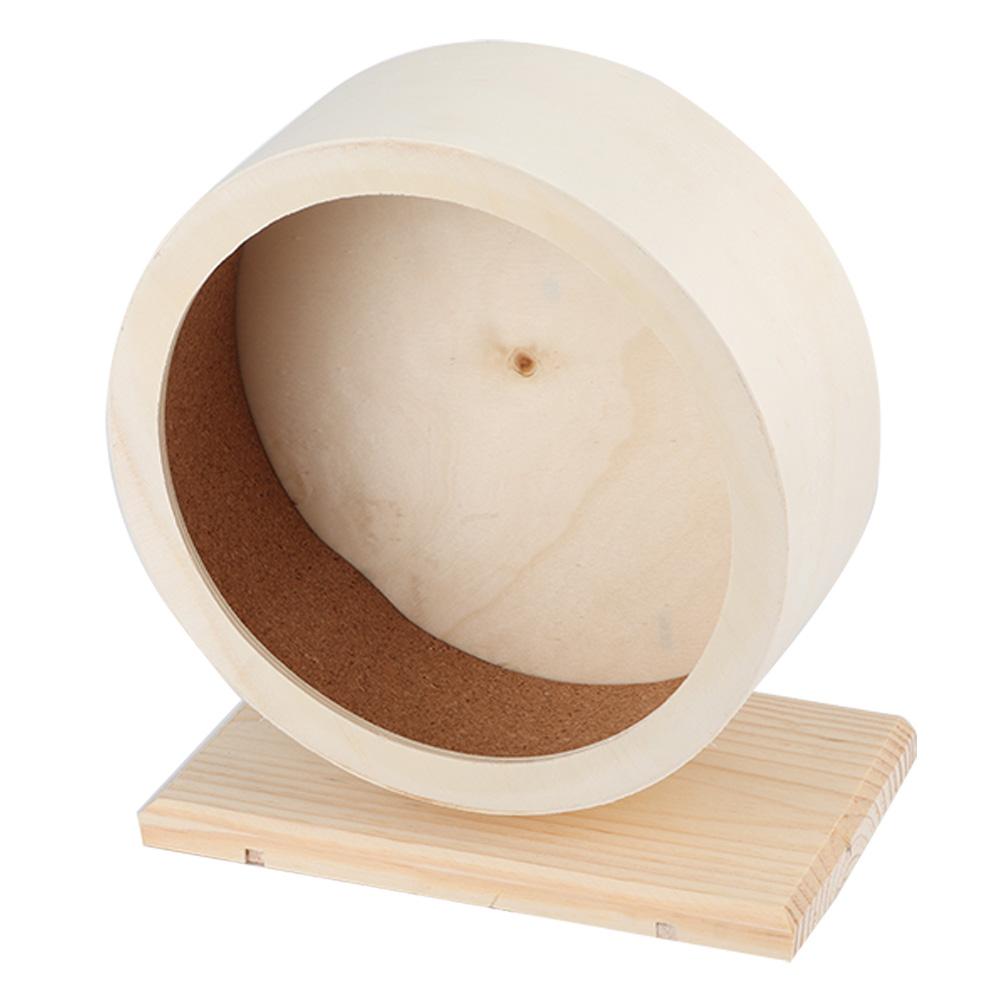 

Hamster House Wooden Hamster Hamster Small Pets Wooden House Funny Wheel Running Rest Playing Exercise Hamster S