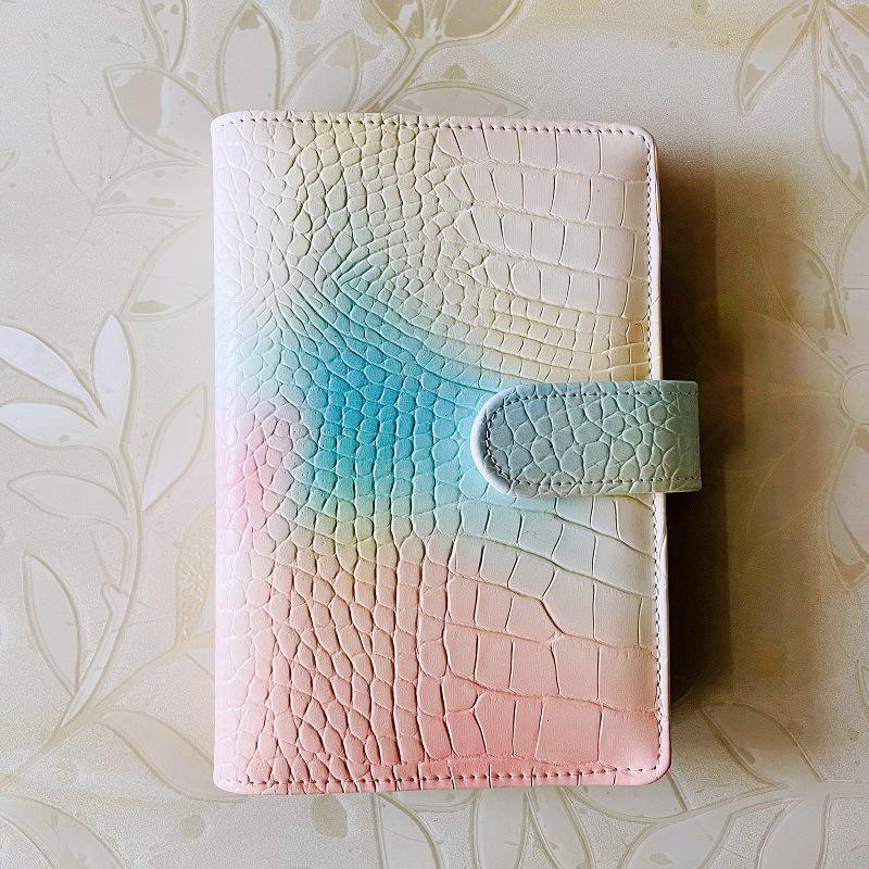 Koreanischer frischer Stil A5/A6 Macaron Loseblatt-Notizbuch