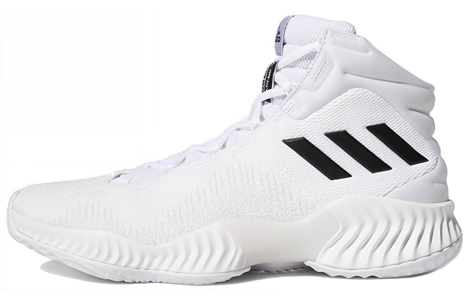 adidas Pro Bounce 2018 White Black FW5745 46