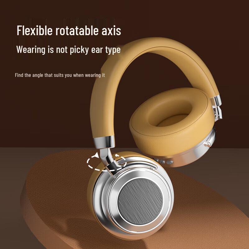 Sayrelances Retro Over-Ear Bluetooth Hi-Fi Headphones