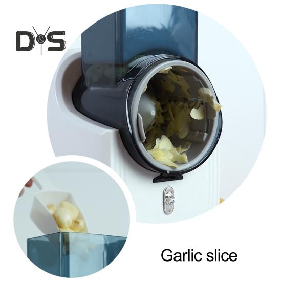 Elektrische Käsereibe, Obst- und Gemüsezerkleinerer, einfach zu bedienende Salatmaschine, Lebensmittelschneider, Zerkleinerer für Gemüse, Obst und Nüsse