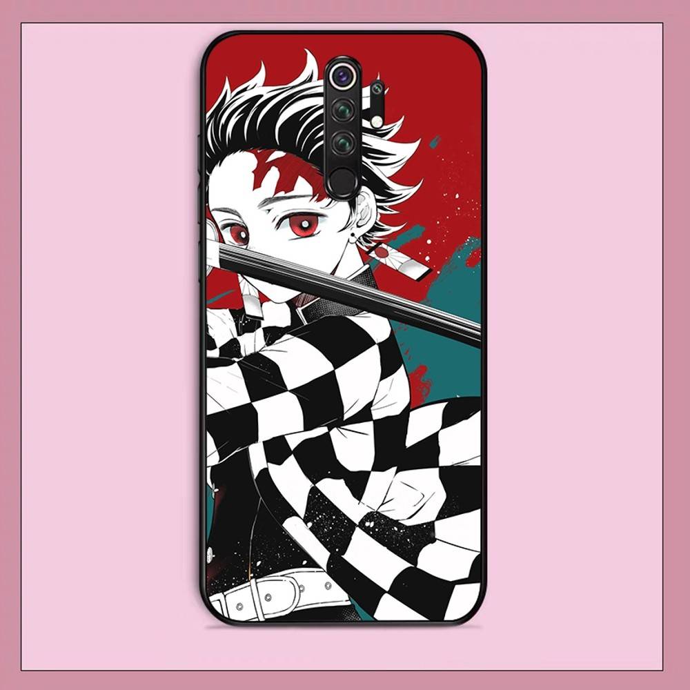 Lovely Demon Slayer Phone Case For Redmi Note 4 X 5 A 6 7 8 T 9 9S 10 11 11S 11Epro Poco M3 Pro