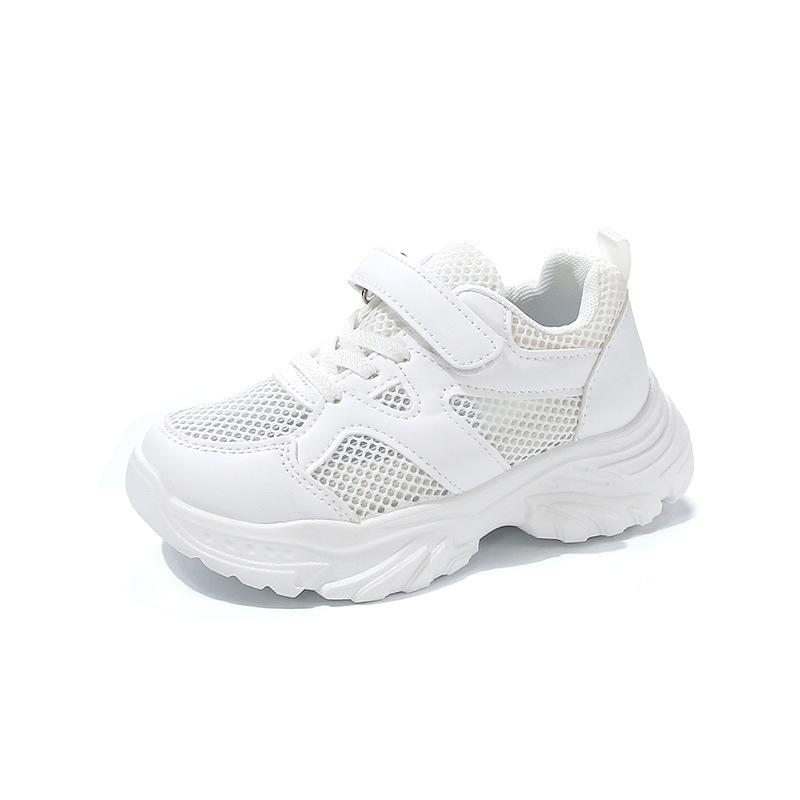

Children s mesh sports shoes 2025 spring and autumn new students little white shoes breathable middle-aged and older boys casual shoes girls mesh 32-37 yards one hand shot 6 pairs белый
