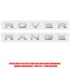 VTL1 Per Range Rover Evoque Sport HSE 1 pz Plastica ABS 3D Emblema Grande per Bagagliaio Auto Lettere Volvo Adesivo Decalcomania per Logo Range Rover