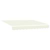 Manual Retractable Awning Cream 3 x 2.5 m