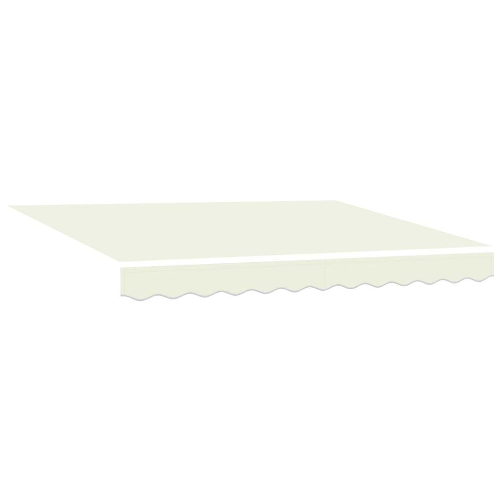Manual Retractable Awning Cream 3 x 2.5 m