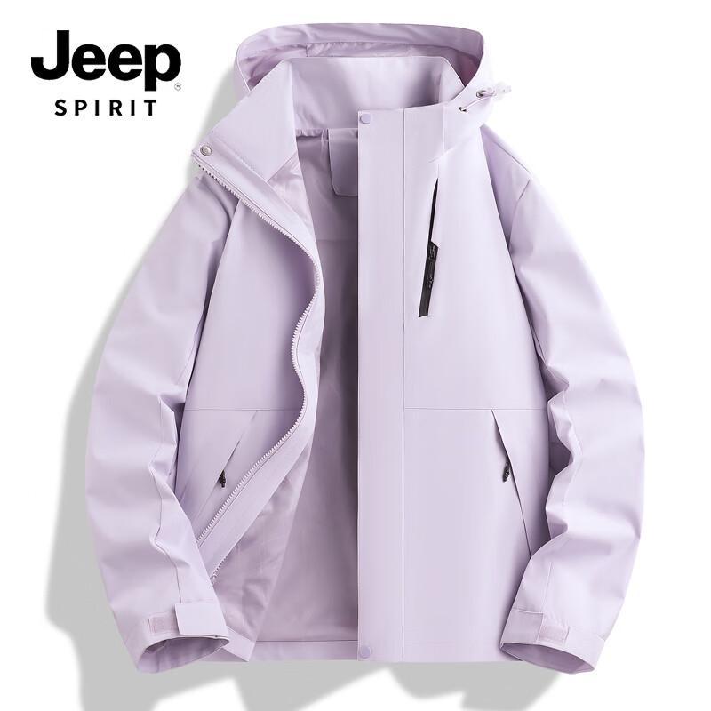 JEEP SPIRIT Men's FKS689 3-Proof Autumn Jacket