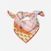 Twill Silk Scarf Woman Box Digital Printing Square Scarves Wraps Bandana Small Hijab Silk Foulards Tie Headband Neckerchief 53CM