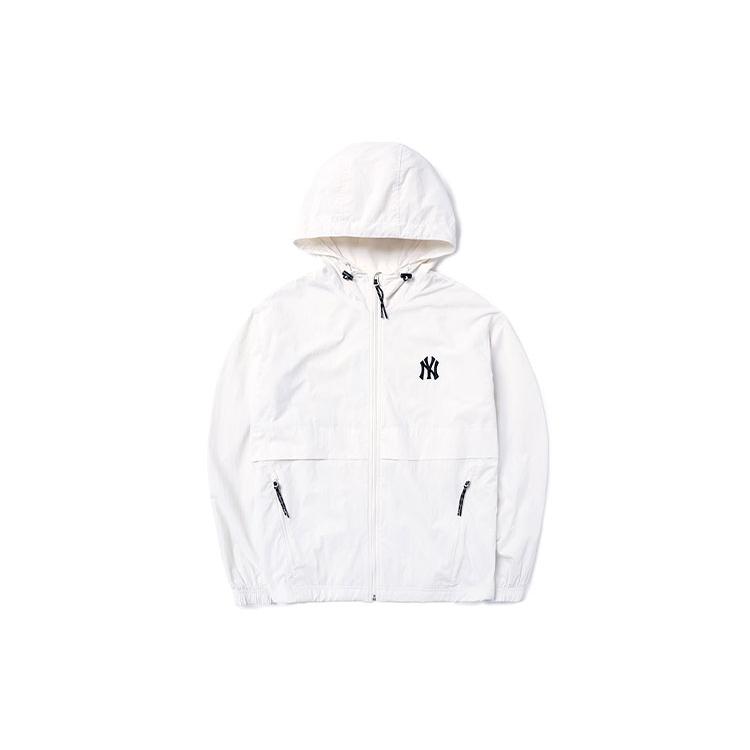 MLB Jackets Unisex White Hooded Moderate Other 3AWJ01014-50IVS S