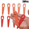 20pcs Plastic Blades Lawn Trimmer Accessories For STIHL FSA 45 Cordless Strimmer Grass Trimmer Mowing Heads Replacement Blades