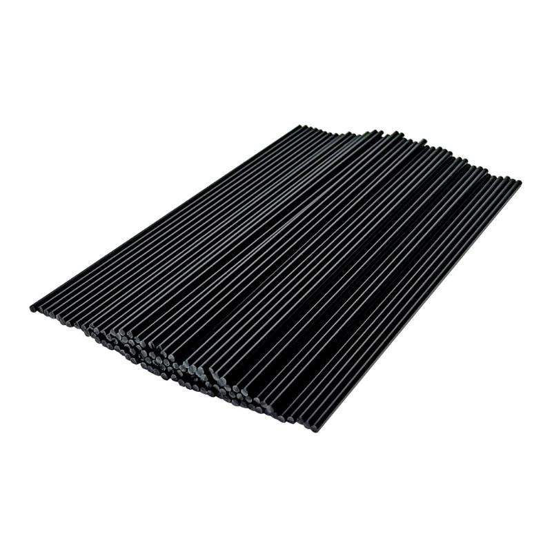 Packung mit 100 Gitarren-Griffbrett-Seitenmarkierungen Harz-Einlegepunkte 2 mm Dicke Gitarrenzubehör-Set für Musikinstrumente