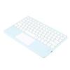 Touch Wireless Keyboard Round Keycaps Ergonomic Design Ultra Thin Smart Touch Wireless Keyboard for
