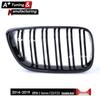 Verbesserter glänzender schwarzer Doppellinien-Kühlergrill für BMW 2er F22/F23 (2014-2019)