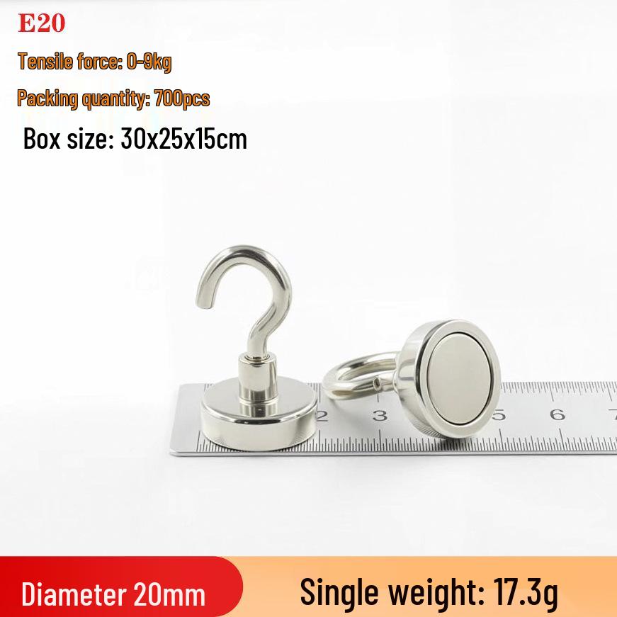 Magnetic Hook for Kitchen Storage - Strong, Hole-Free Back-of-Door Solution