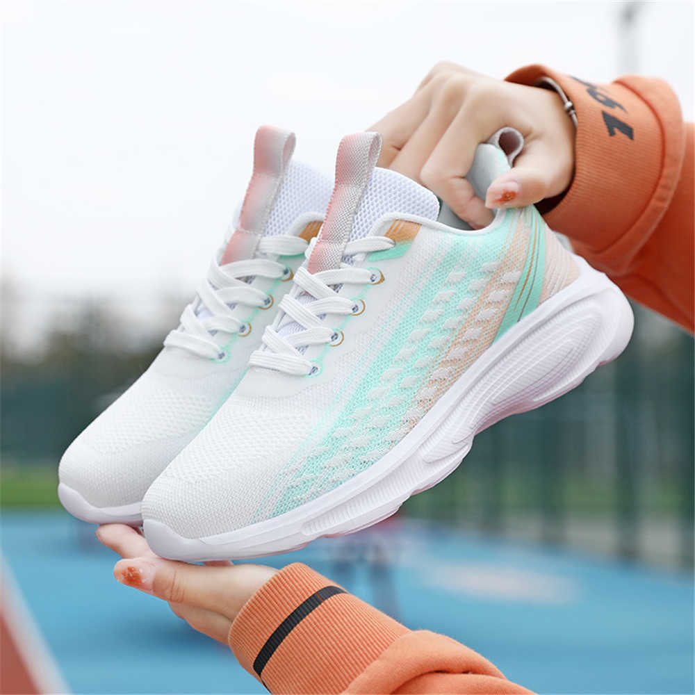 Fashion Soft Sole Height Up Woman's Quality Shoes Vulcanize Black Boots Black Ladies Sneakers Sport Loffers Industrial Sewing