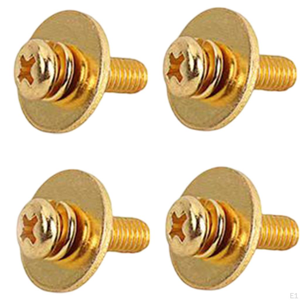 20Pcs Drum Lug Screw with Washer Accessory Part Parts Replacement Screws Mount for