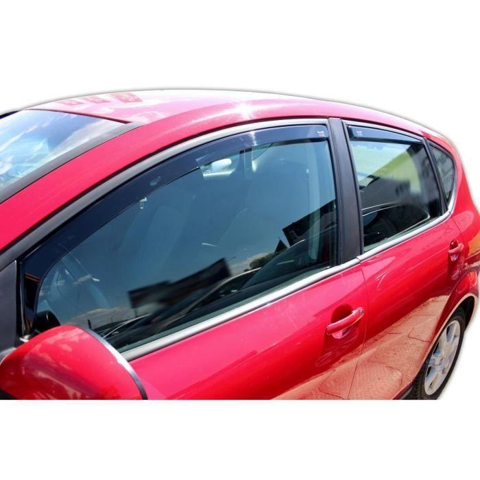 J&J AUTOMOTIVE | Heko Deflecteurs d'air Déflecteurs de Vent Pour Seat Toledo 2 5P. Berlina 2005-2009
