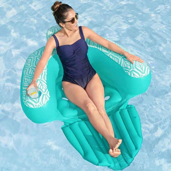 Aufblasbarer Pool-Sessel Bestway Comfort Plush 145 x 120 cm