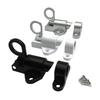 Automatic Aluminum Alloy Spring Latch Self Closing Slide Bolt Door Window Security Pull Ring Gate Latch Lock