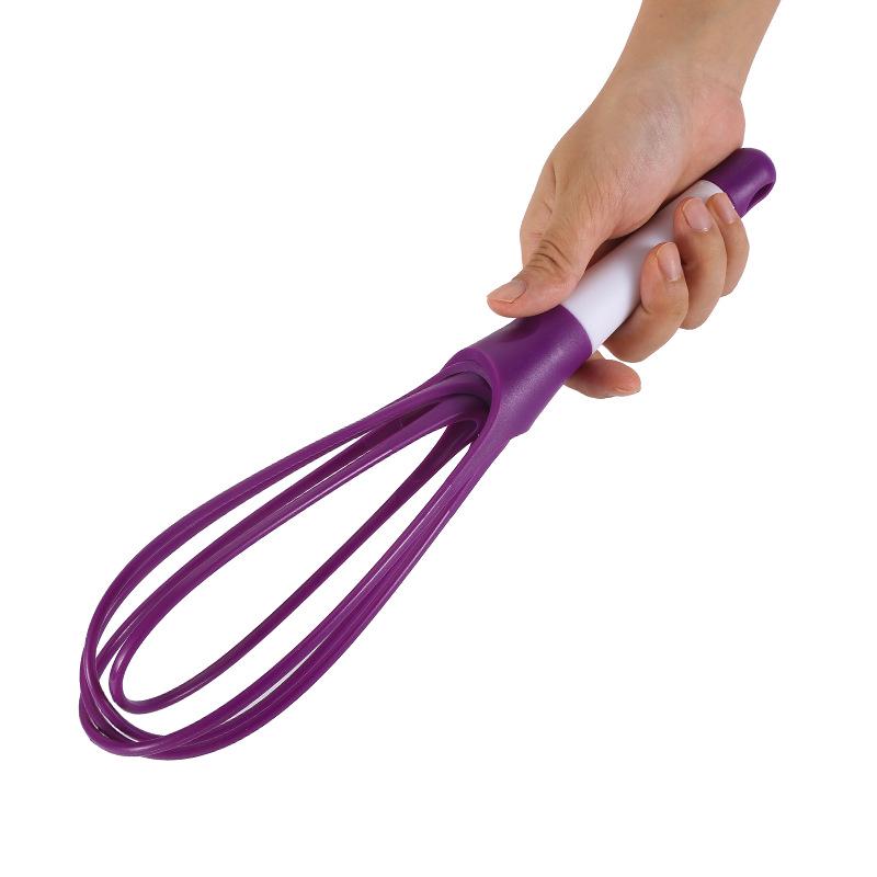 Kolorowy składany trzepak obrotowy - Wielofunkcyjne ręczne narzędzie kuchenne