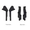 Nappa Leather for Tesla Model Y Juniper 2025 Front Rear Door Sill Pad Door Welcome Pedal Threshold Strip Protective Accessories