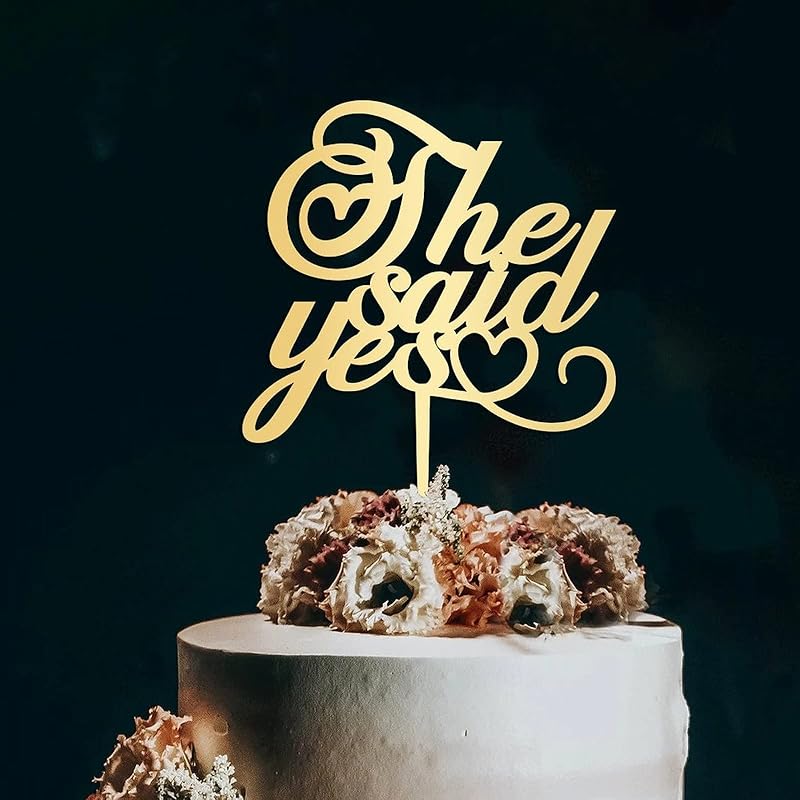 Mrs & Mr Birthday Cake Topper Monogram Acrylic Cupcake Topper Picks Wedding Birthday Cake Bunting Decor Personalized Mirror Gold Cake Accessories for