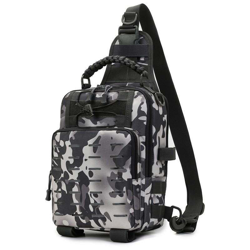 Multi-Functional Fishing Waist Pack With Rod Compartment Outdoor Gear Bag Anglers Lightweight Crossbody Backpack