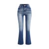 Mode damen jeans temperament vielseitig gewaschen casual hosen denim hosen frauen