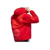 Adidas Neo Logo Print Cotton Hooded Jacket Men Outerwear Energy-Red HC9724