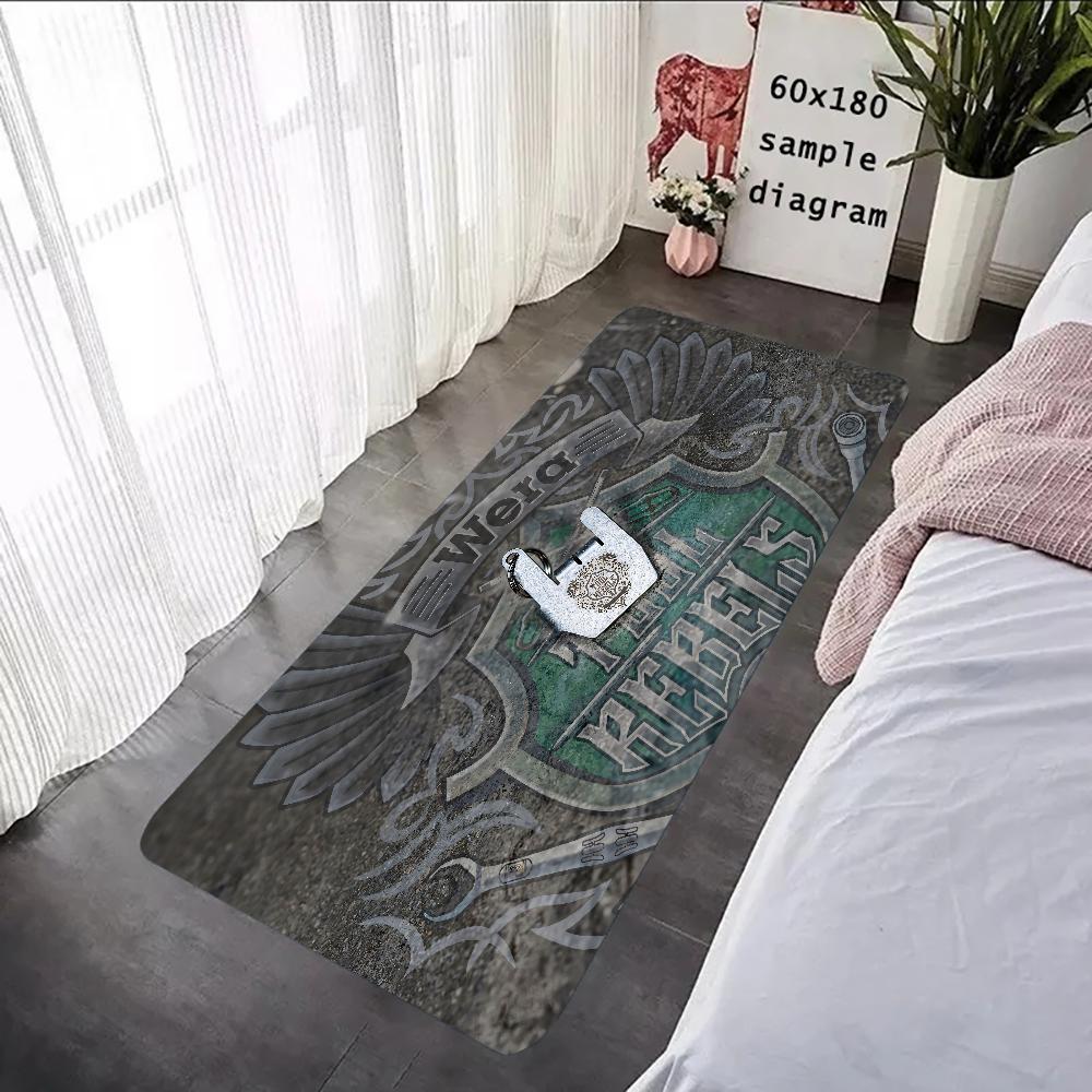 W-Wera-Tools Be A Tool Rebel Floor Mat Graphic Printed Flannel Doormats for Bathroom Kitchen Entrance Carpet Home Decor