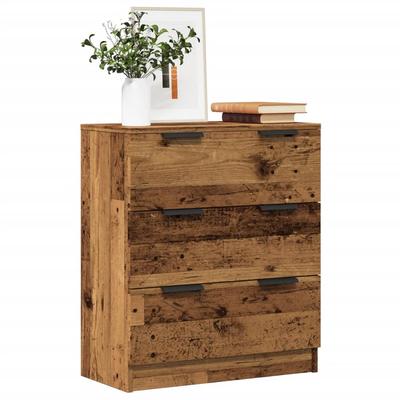 Vidaxl Cabinet, Old Wood, 60X30X70 Cm, Wood-Based Material