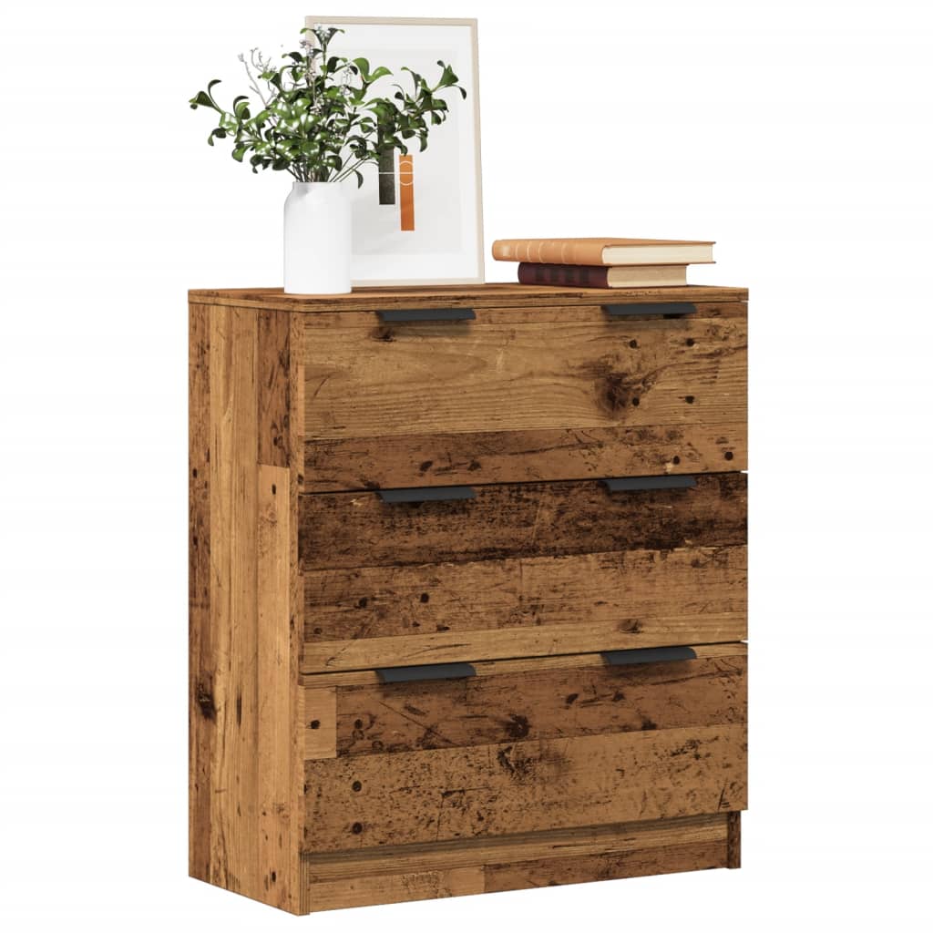 Vidaxl Cabinet, Old Wood, 60X30X70 Cm, Wood-Based Material
