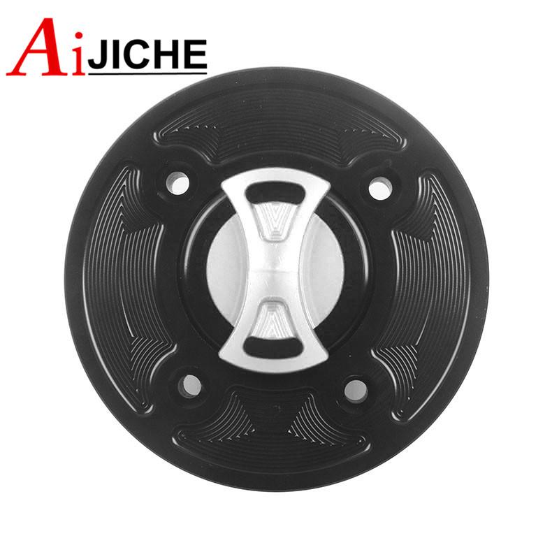 For KAWASAKI NINJA 650 NINJA 400 Z400 Z650 Z900 ZX-6R Versys-X300 Motorcycle CNC Fuel Tank Cap Gas Oil Tank Cover Petrol