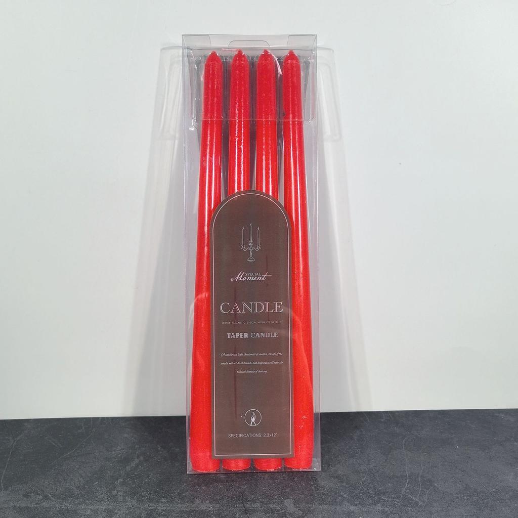 30cm Europäische Klassische Lange Stabkerze Haushaltsstromausfall Notfall Geruchlose Konische Stabkerze