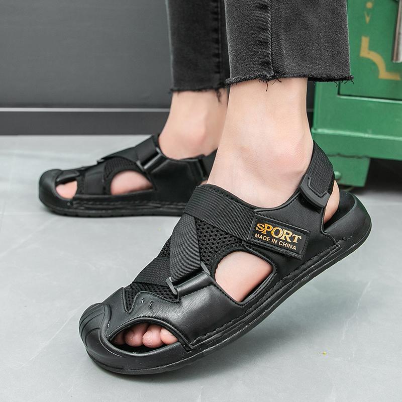 New Men's Black Green Summer Mesh Mix Soft Hole Clogs Sandals Trendy Slipper Garden Beach Shoes Hombre Footwear
