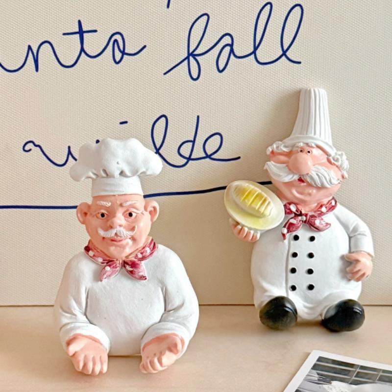 1/10pcs Cartoon Power Cord Storage Rack Chef Plug Hook Strong Adhesive Hook Creative Plug Finishing Bracket