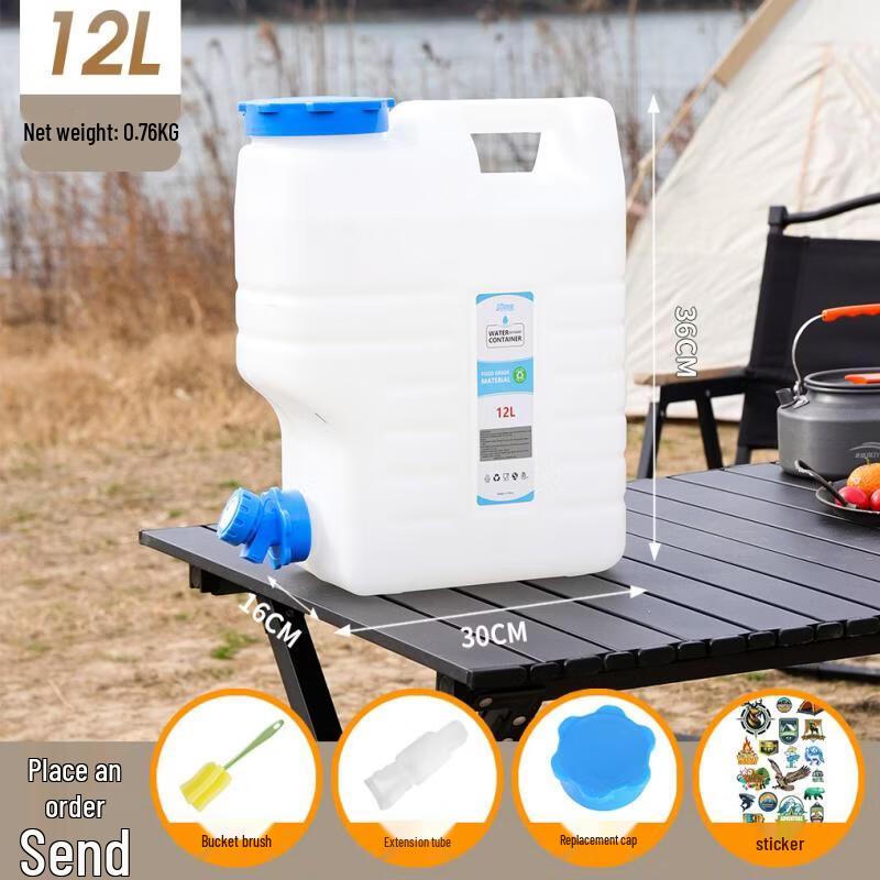 Food Grade PE Outdoor Camping Water Bucket