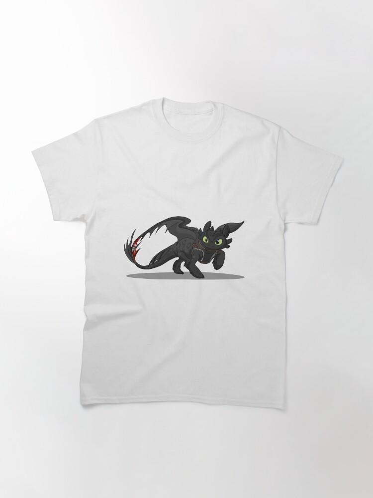 Comment dresser son dragon Krokmou (transparent) T-shirt Classique